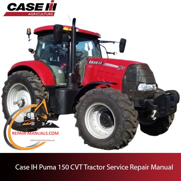 Case IH Puma 150 CVT Tractor service repair manual