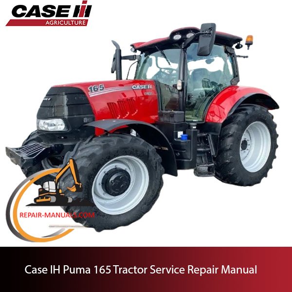 Case IH Puma 165 Tractor service repair manual