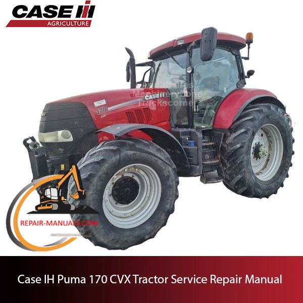 Case IH Puma 170 CVX tractor service repair manual