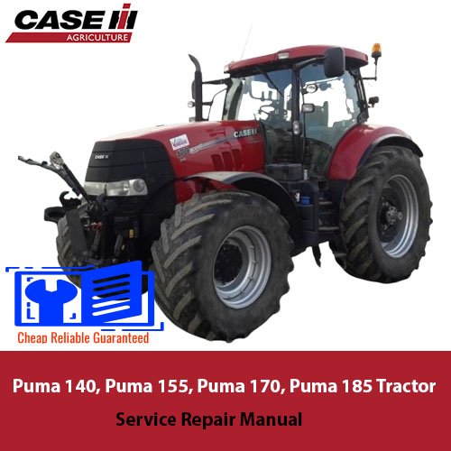 Comprehensive service manual for Puma 140