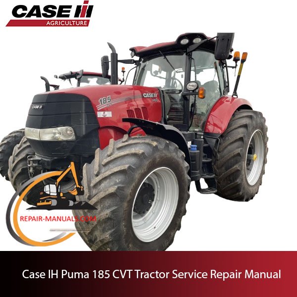 Case IH Puma 185 CVT Tractor service repair manual
