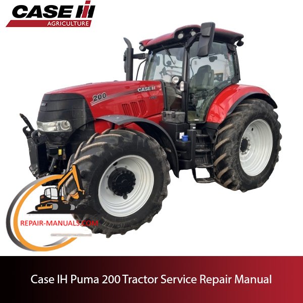 Case IH Puma 200 tractor service repair manual