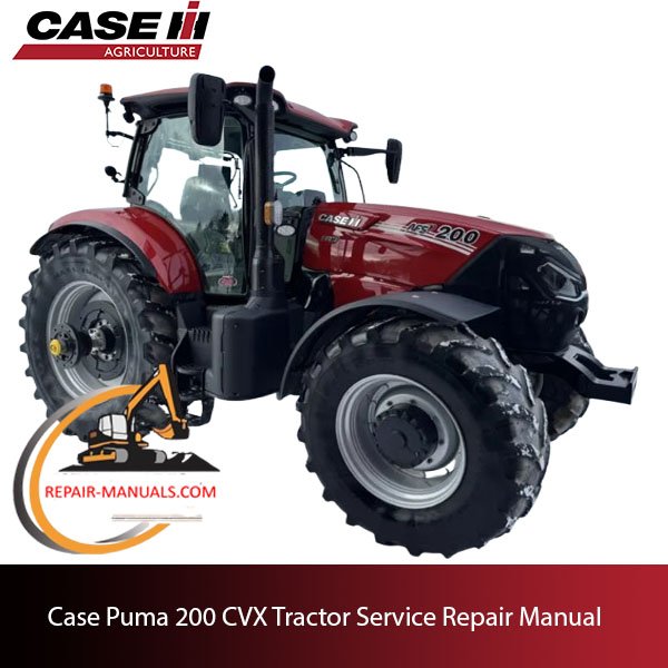 Service manual for Case IH Puma 200 CVX tractor