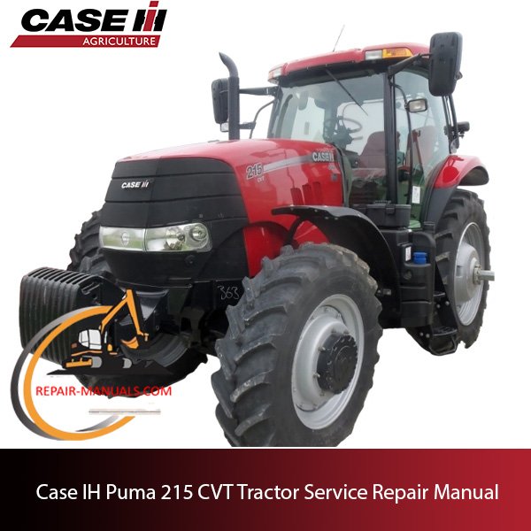 Case Puma 115 CVT tractor service repair manual