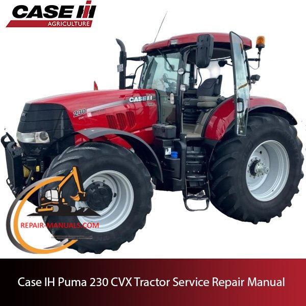 Case IH Puma 230 CVX tractor service repair manual