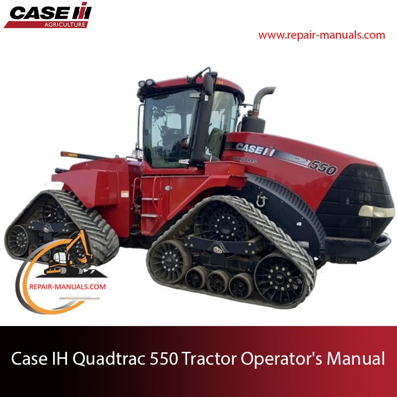 Manual for Case IH Quadtrac 550 tractor