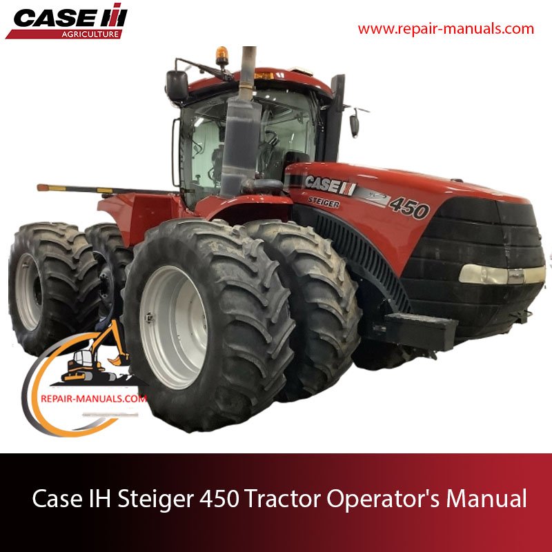 Case IH Steiger 450 tractor Operator's Manual