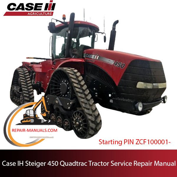 Case IH Steiger 450 Quadtrac Tractor service repair manual