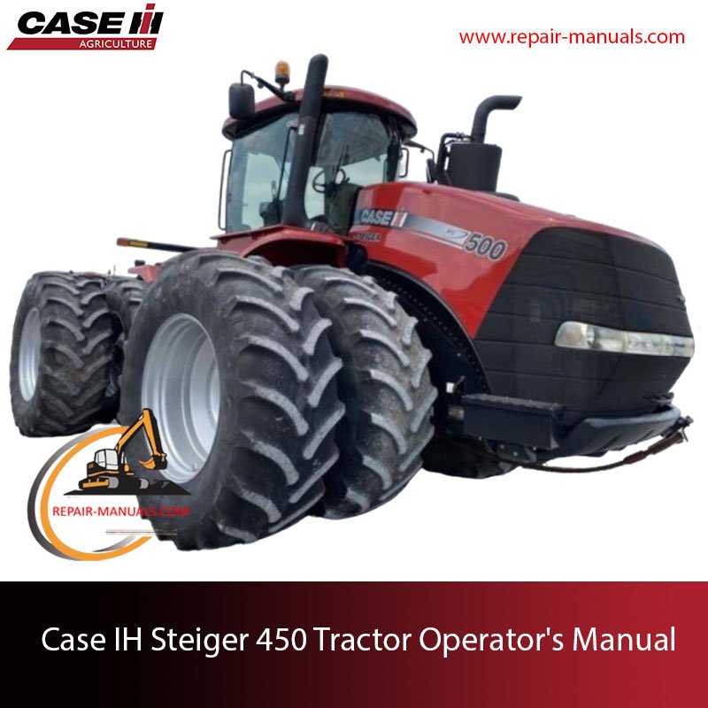 Manual for Case IH Steiger 500 tractor