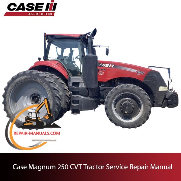 Case Magnum 250 CVT tractor service repair manual