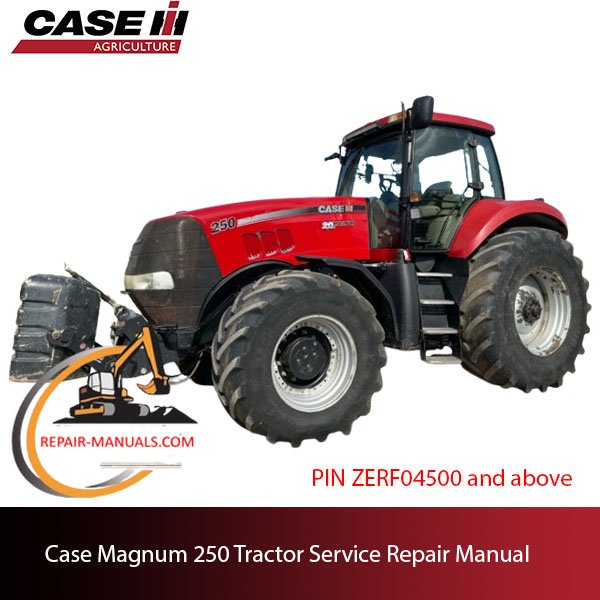 Case Magnum 250 tractor service repair manual