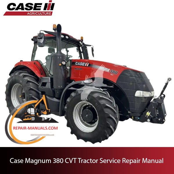 Case Magnum 380 CVT tractor service repair manual