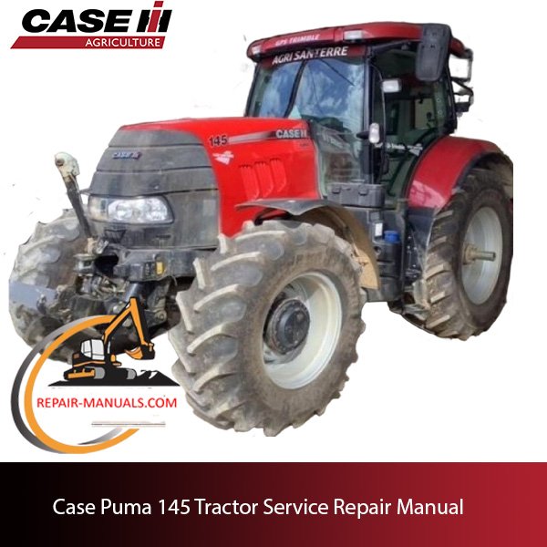 Case Puma 145 tractor service repair manual