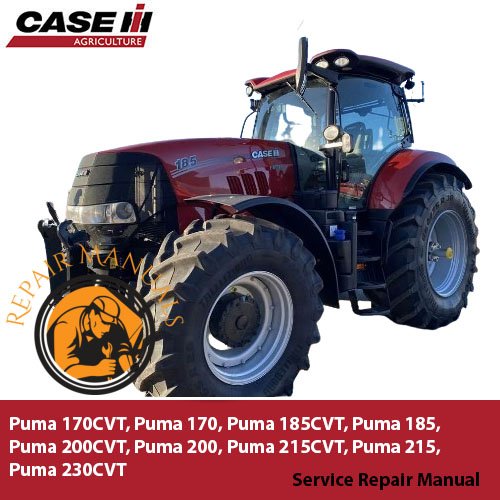 Comprehensive service manual for Case Puma 170