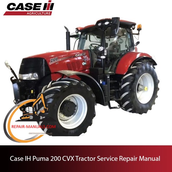 Case IH Puma 200 CVX tractor service repair manual