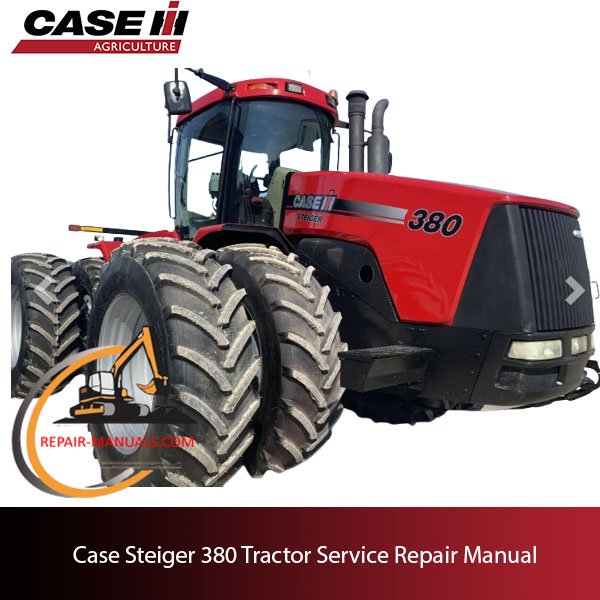 Case STX 380 tractor service repair manual