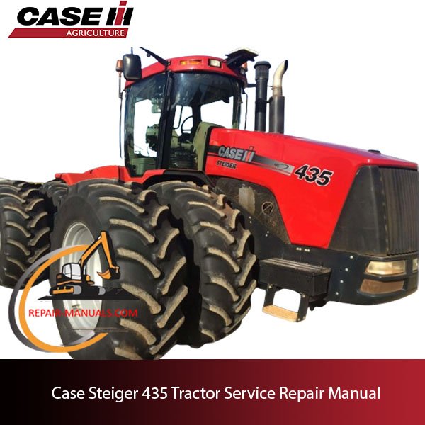 Case Steiger 435 Tractor service repair manual