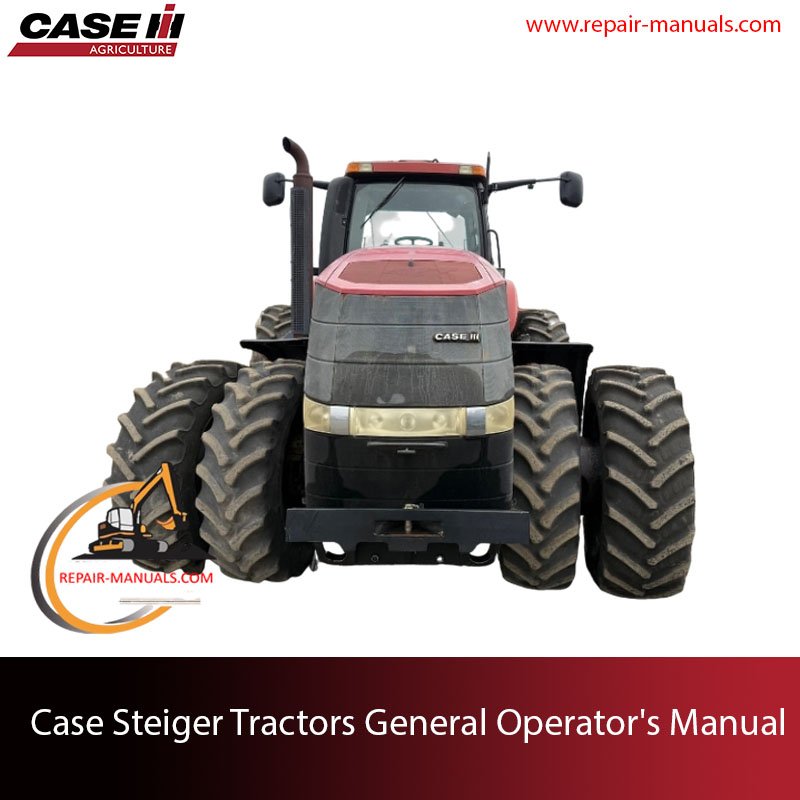 Operator's manual for Case Steiger tractors