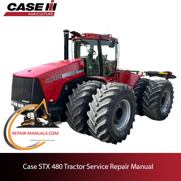 Case STX 480 tractor service repair manual