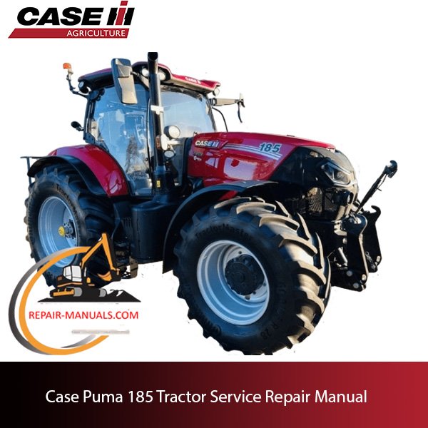 Case Puma 185 tractor service repair manual
