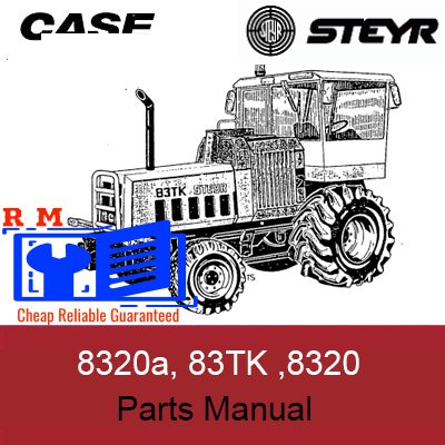 Parts manual for Case Steyr 8320