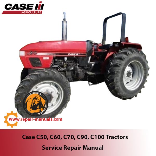 Comprehensive service manual for Case C50