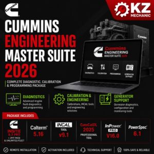 Home 1 Cummins INSITE 9.3 Pro Diagnostic Software with Unlimited Fleet and ZPIT Password Removal