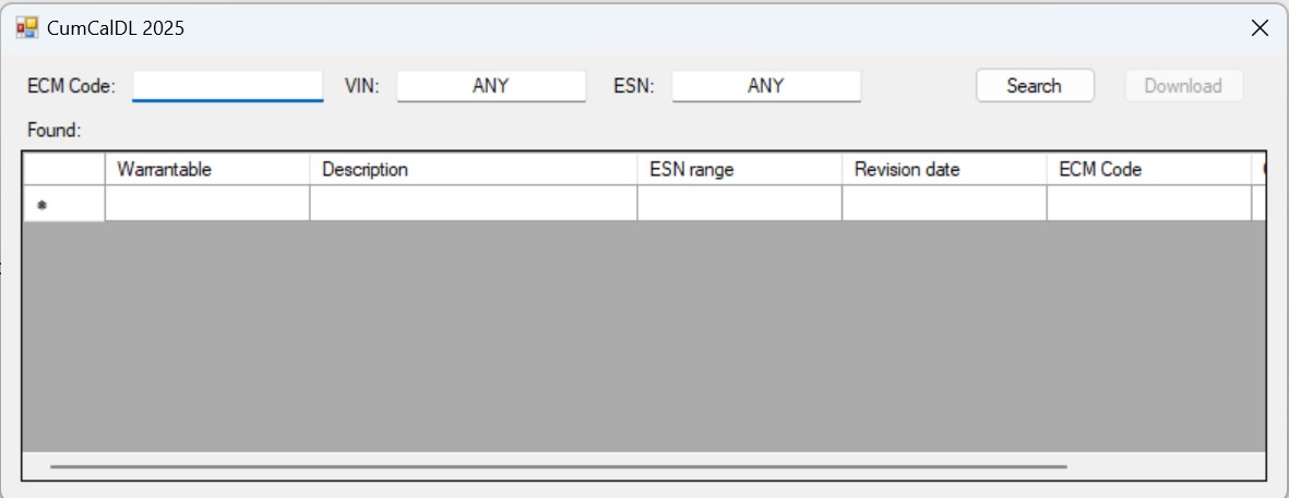Commins Incal Downloader CalDL 2025 Professional Tool 2 CumCalDL 2025 – ECM Calibration Download Tool for Cummins Engines