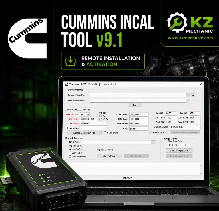 Cummins INCAL Tool v9.1 Remote Installation & Activation 1 Cummins INCAL Tool v9.1 Remote Installation and Activation Service