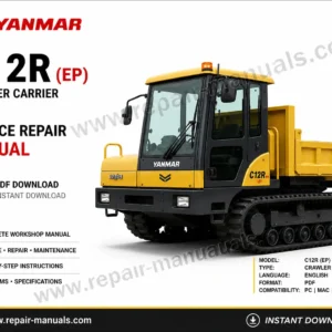 Service Repair Manual for Yanmar C12R (EP) Crawler Carrier