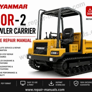 Service Repair Manual for Yanmar C30R-2 Crawler Carrier