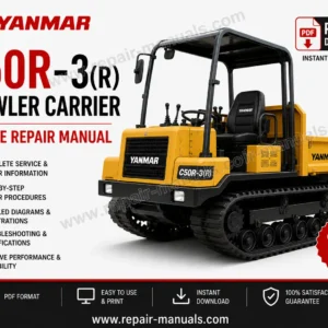 Service Repair Manual for Yanmar C50R-3(R) Crawler Carrier