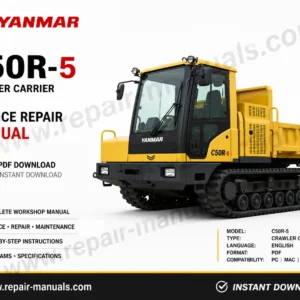 Service Repair Manual for Yanmar C50R-5 Crawler Carrier