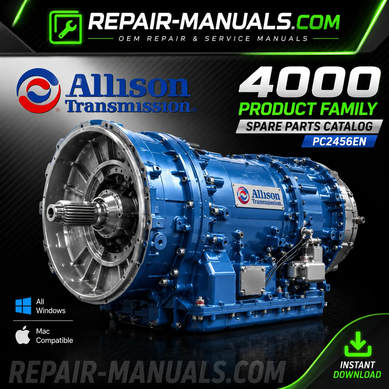 Allison 4000 Product Family Spare Parts Catalogue PDF