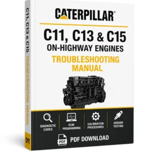 CAT C11 C13 C15 On-Highway Engine Troubleshooting Manual PDF