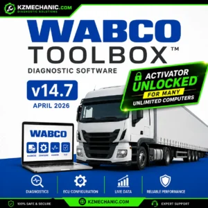 WABCO TOOLBOX Diagnostic Software v14.7 for commercial vehicle diagnostics