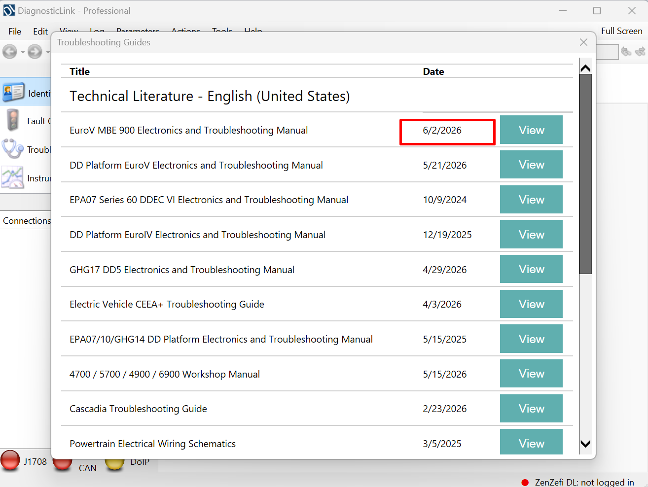 Detroit DiagnosticLink 8.24 Professional Remote Installation & Activation (2026 July Update) Lifetime License 6 Detroit DiagnosticLink 8.24 Professional with Remote Installation and Lifetime Activation