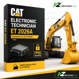 Cat Electronic Technician ET 2026A Diagnostic Software with Factory Password Generator Remote Installation