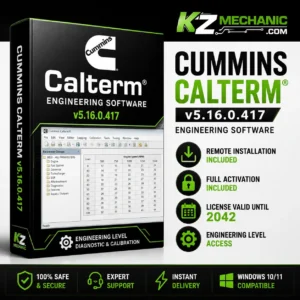 Home 1 Cummins Calterm v5.16.0.417 Remote Installation and Activation License Until 2042