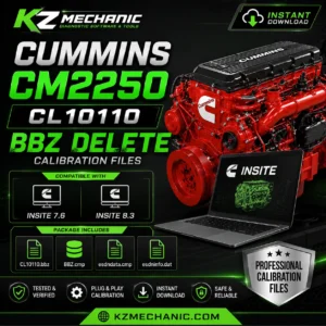 Home 2 Cummins CL10110 BBZ Delete Calibration Files