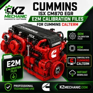 Cummins ISX CM870 EGR E2M Calibration Files
