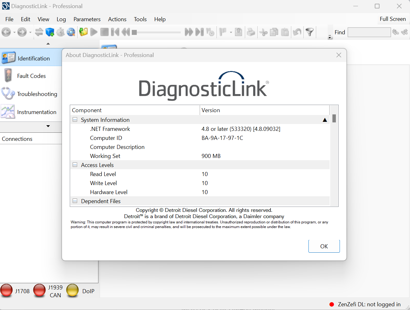 Detroit DiagnosticLink 8.24 Professional Remote Installation & Activation (2026 July Update) Lifetime License 4 Detroit DiagnosticLink 8.24 Professional with Remote Installation and Lifetime Activation