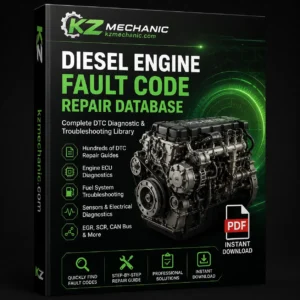 Diesel Engine ECU Fault Code Repair Database PDF with DTC troubleshooting guides