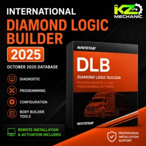 International Diamond Logic Builder 2025 Diagnostic and Programming Software with October 2025 Database Update