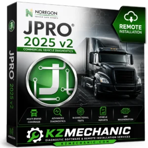 Home 1 Noregon JPRO Commercial Vehicle Diagnostics 2025 v2 Remote Installation by KZMechanic