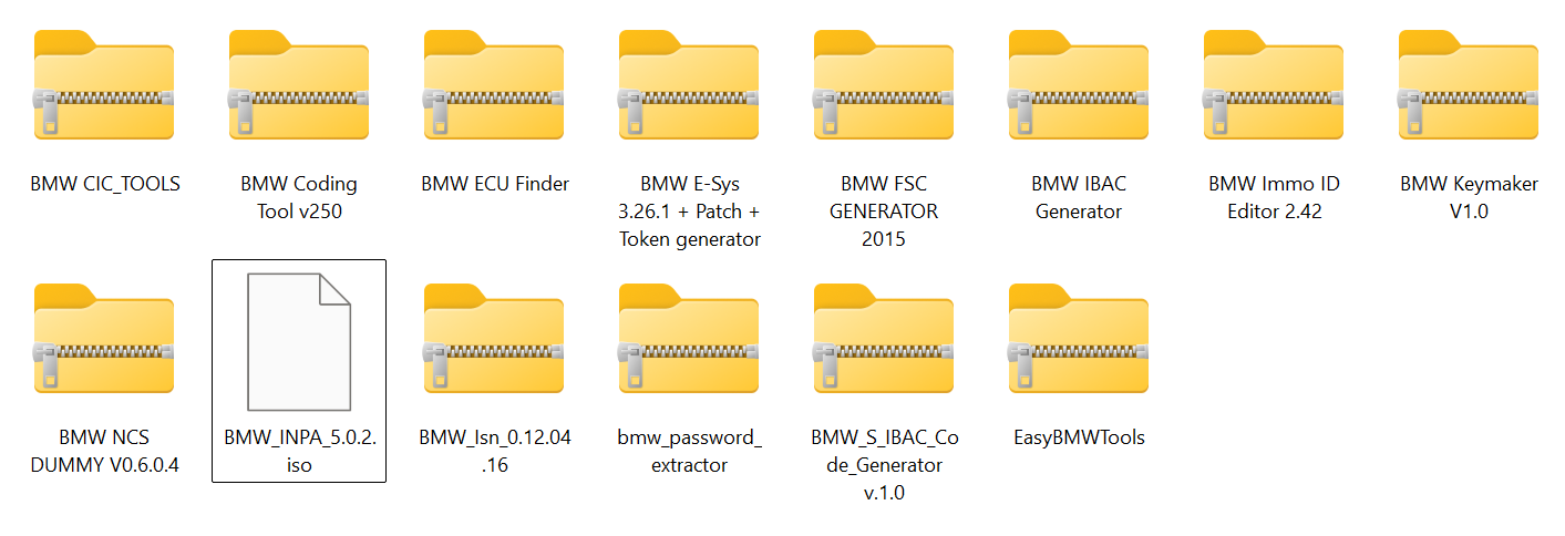 BMW Professional Diagnostic, Coding & Programming Software Collection 2 BMW Professional Diagnostic Coding Programming Software Collection by KZMechanic