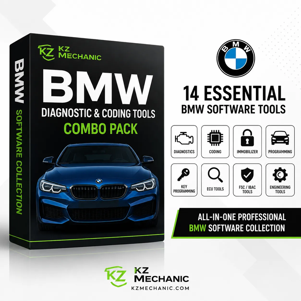 BMW Professional Diagnostic, Coding & Programming Software Collection 1 BMW Professional Diagnostic Coding Programming Software Collection