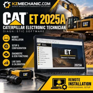 CAT ET 2025A Caterpillar Electronic Technician diagnostic software