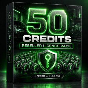 50 reseller licence credits