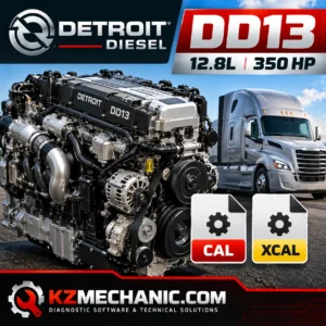 Detroit Diesel DD13 12.8L 350 HP Engine Calibration Files